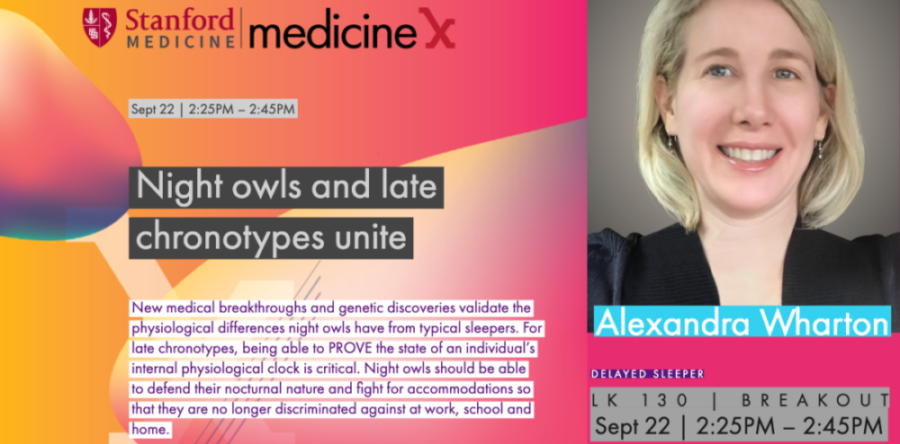 Talk at the Stanford MedX Conference